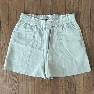 NWT Madewell Light Green Women's Bermudas